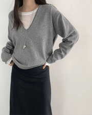 Mog Light Layer Knit