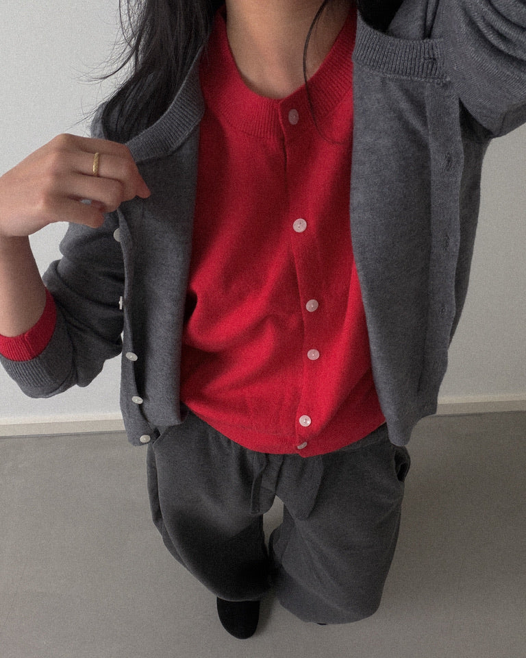 Double Layered Cardigan
