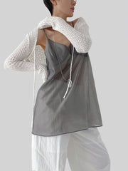 Sheer Layered Slip Dress