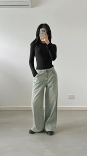 by DOE - Distressed Brushed Denim Jeans