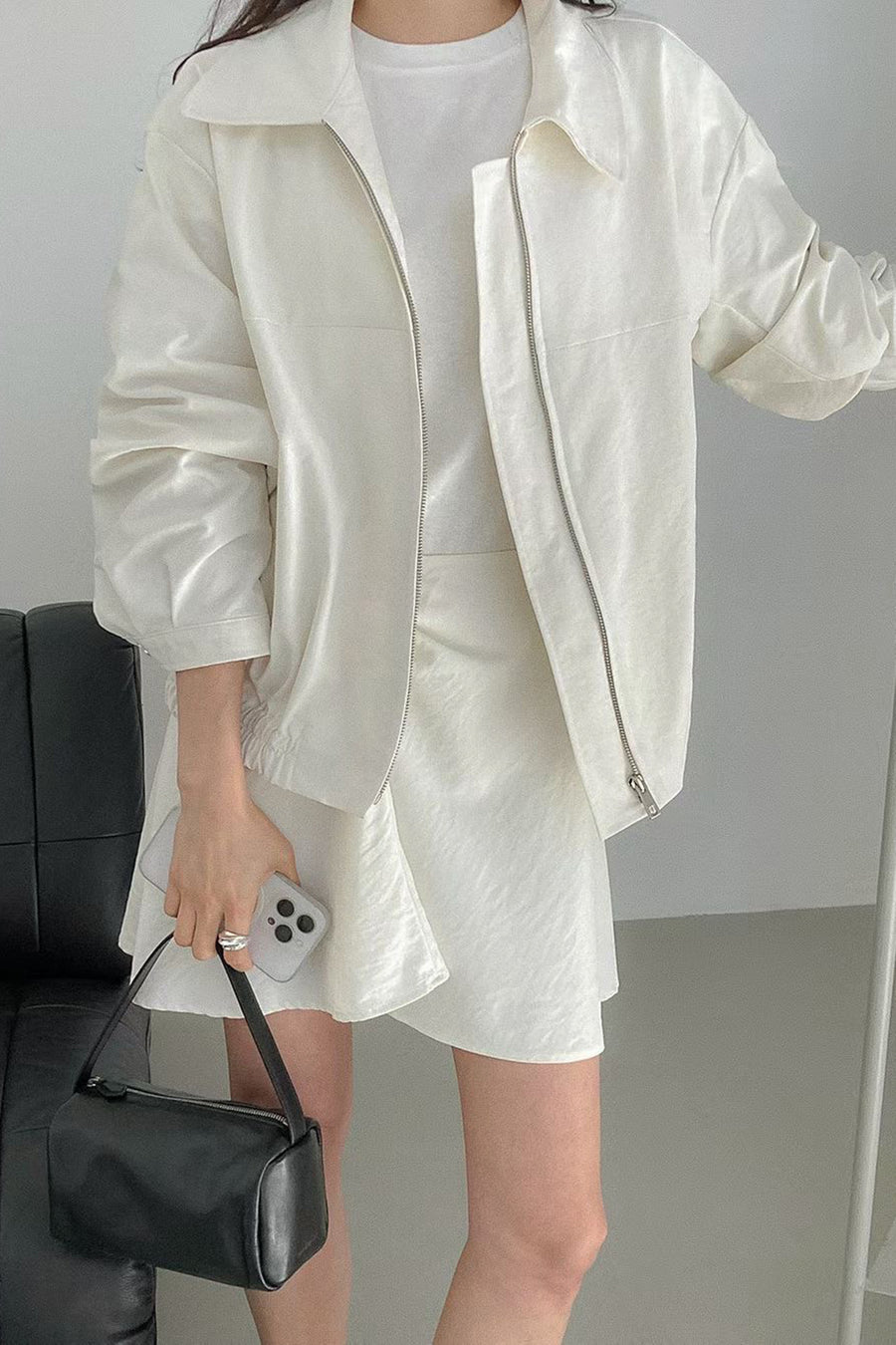 Clean Line Cotton Blouson