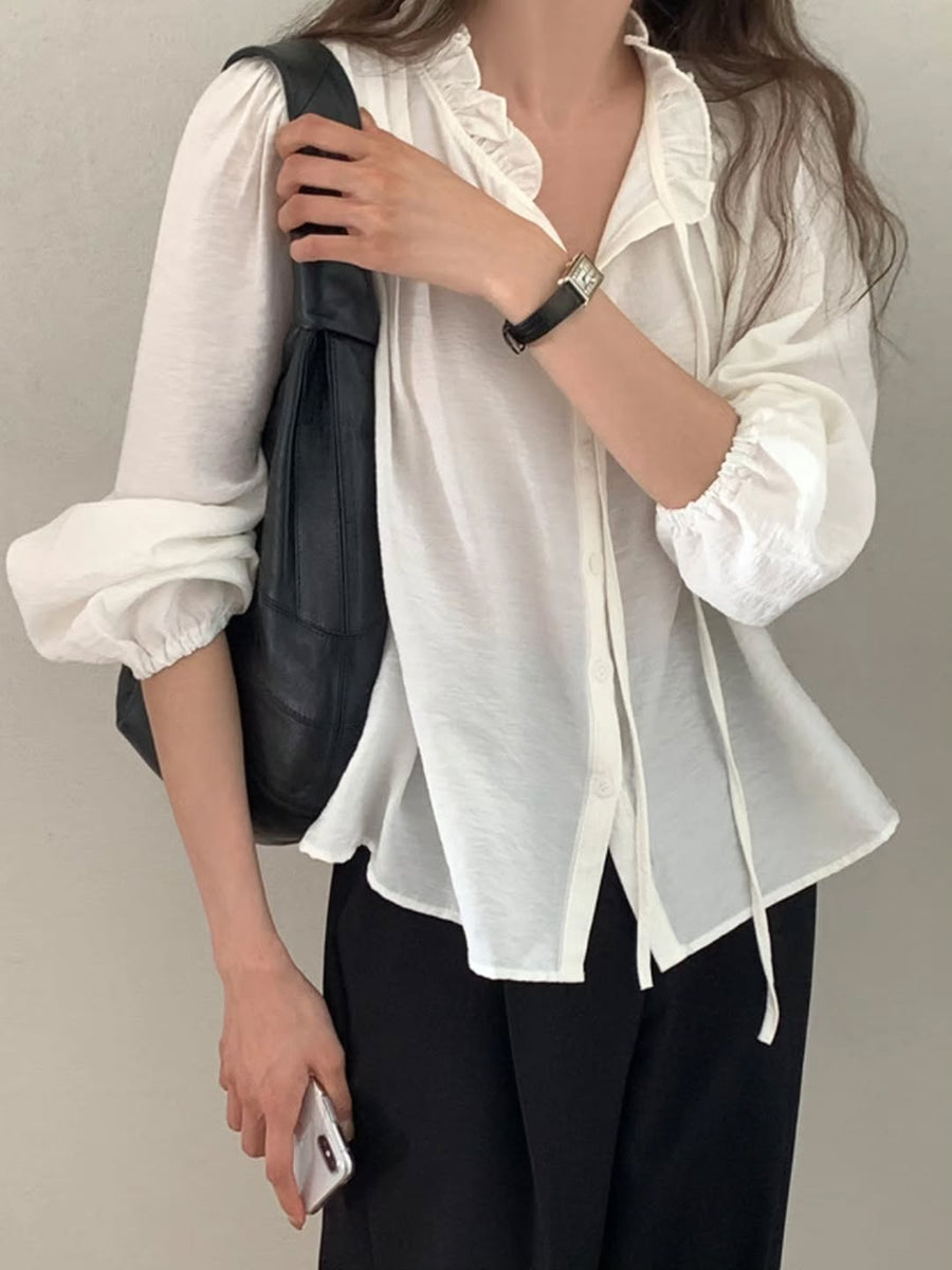 Pintuck Dreamy Blouse (PREORDER)