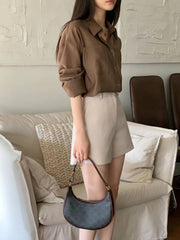 Brown Lightweight Shirt