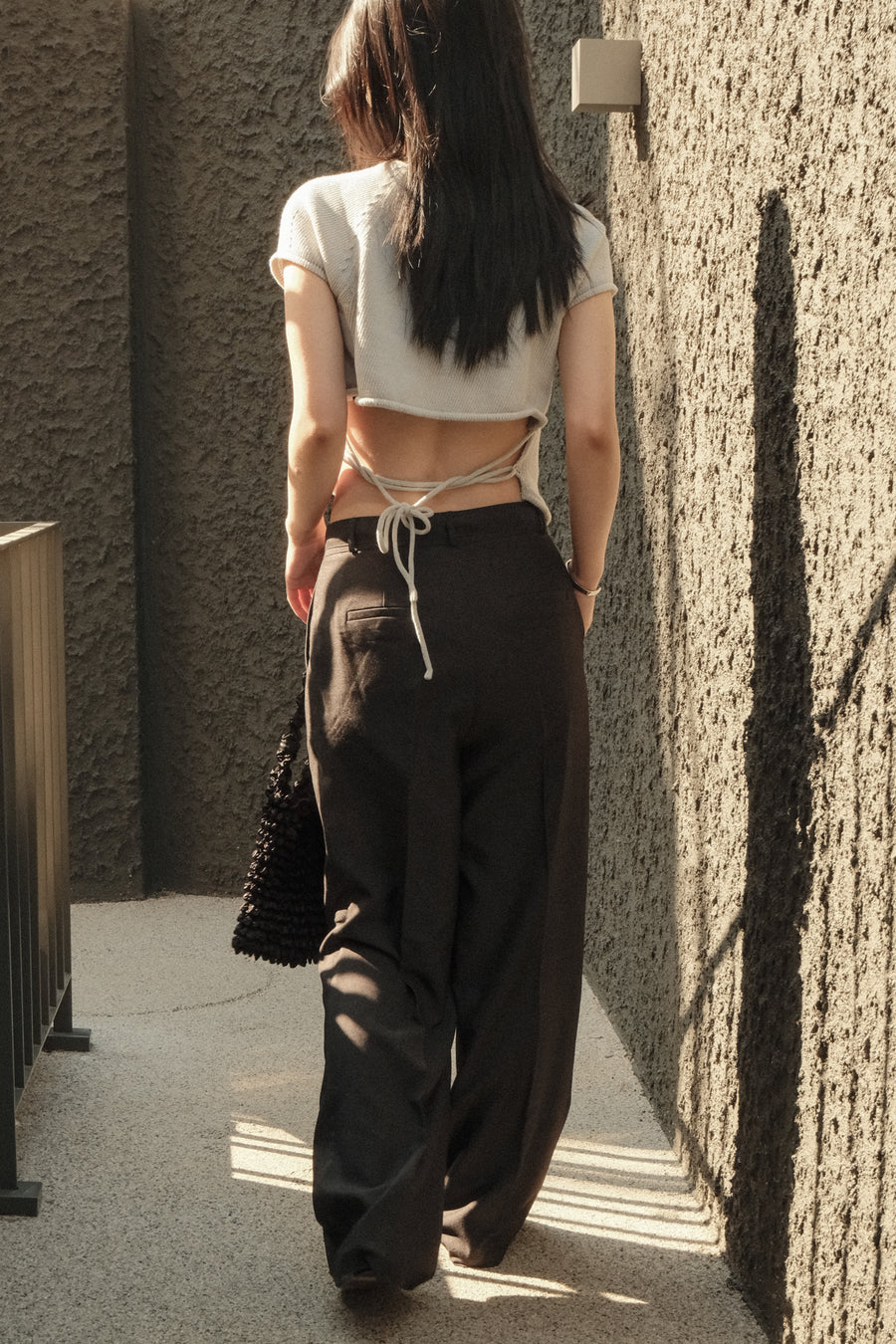 Denim Belt Slacks