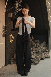 Denim Belt Slacks