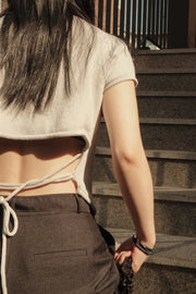 Denim Belt Slacks