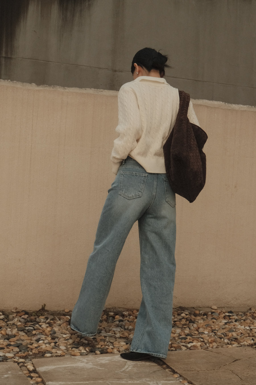 Amber Twisted Denim