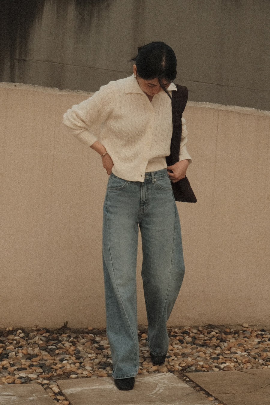 Amber Twisted Denim