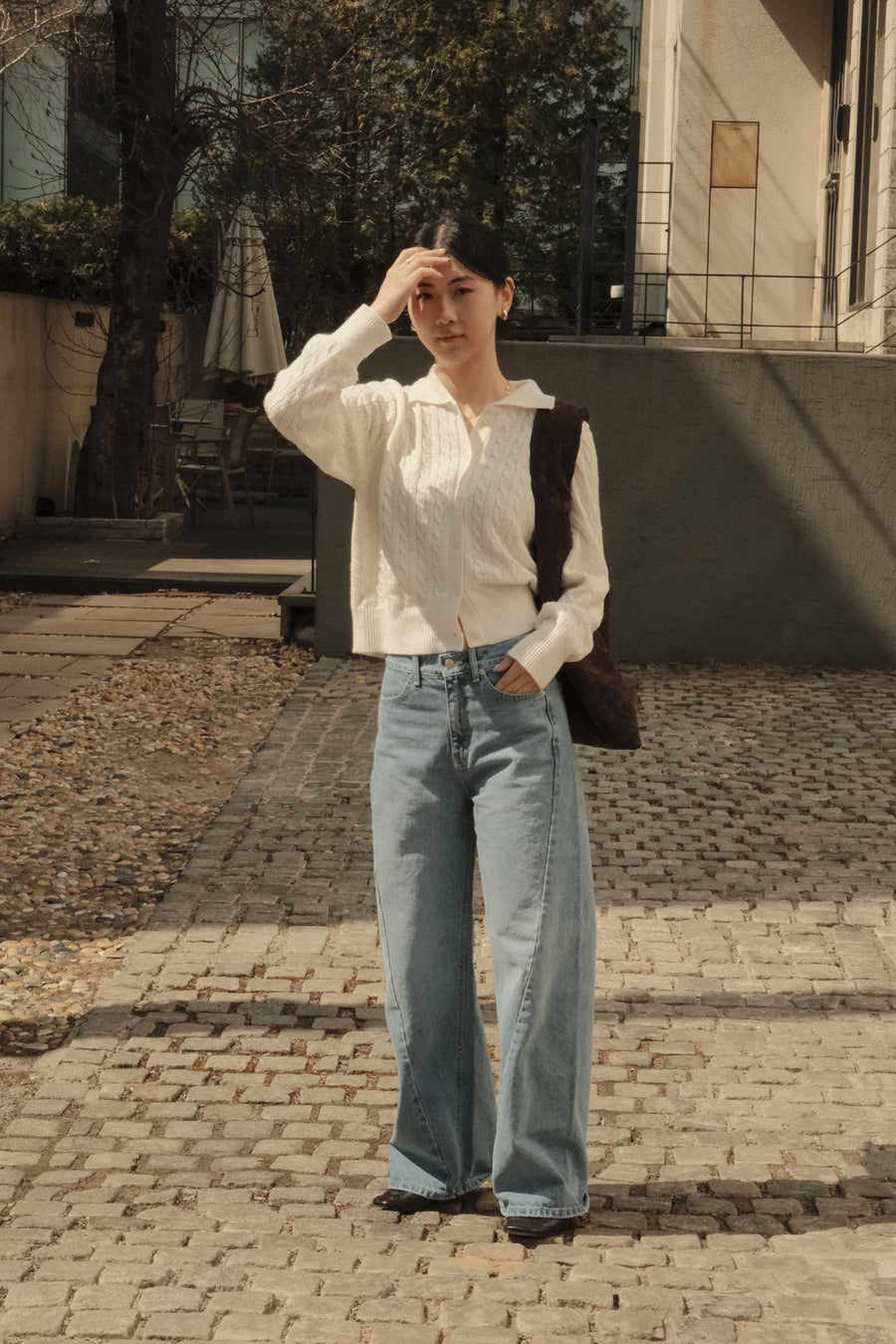 Amber Twisted Denim