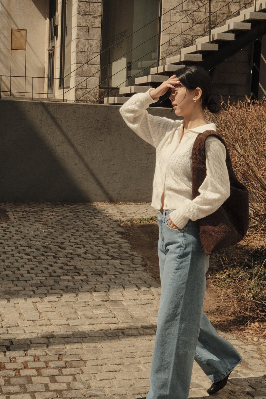 Amber Twisted Denim