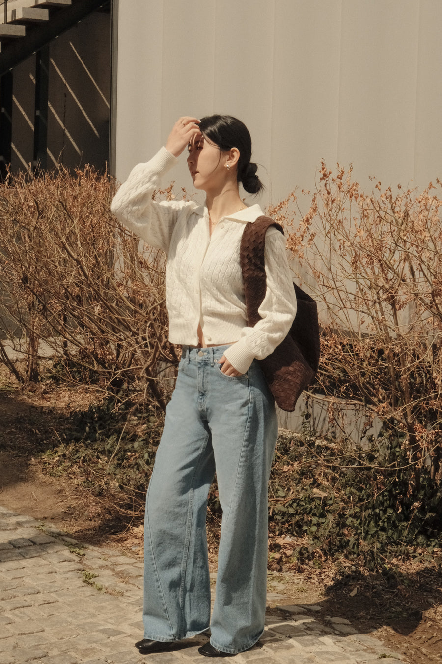 Amber Twisted Denim