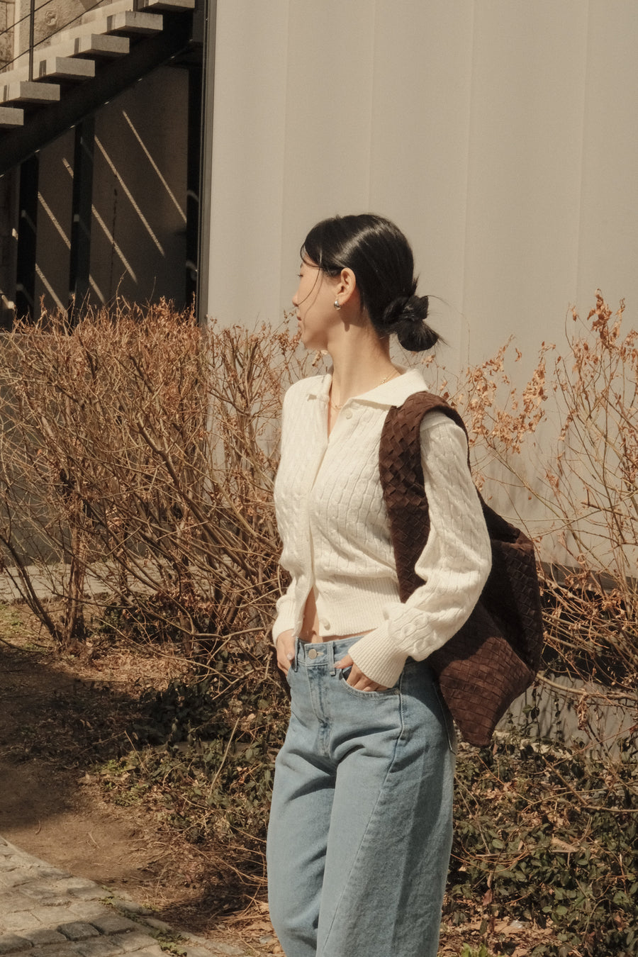 Amber Twisted Denim