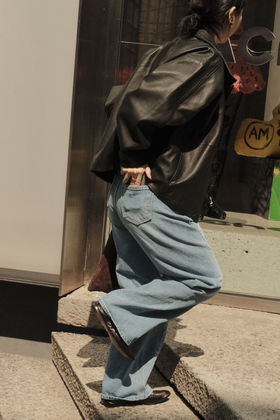 Amber Twisted Denim