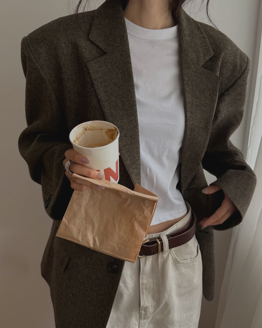 Homes Overfit Wool Jacket