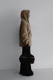 Suede-Lined Shearling Jacket (PREORDER)