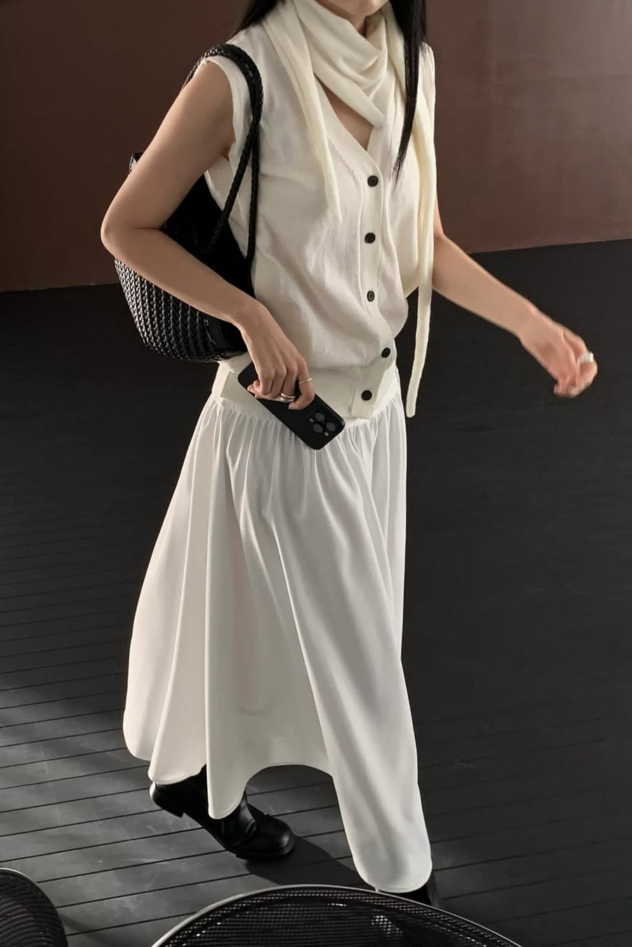 Atelier Scarf Vest Set