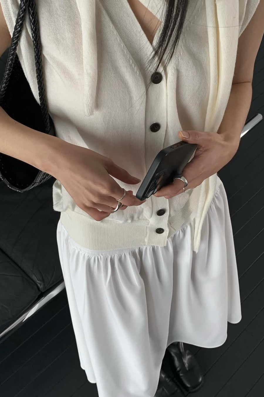 Atelier Scarf Vest Set