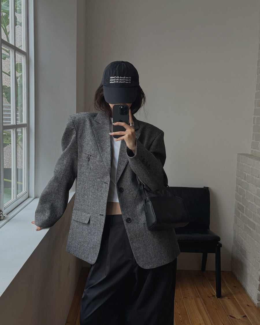 Homes Overfit Wool Jacket