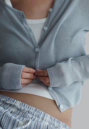 Over Linen Cardigan (PREORDER)