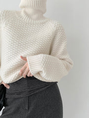 Joy Wool Cashmere Turtleneck