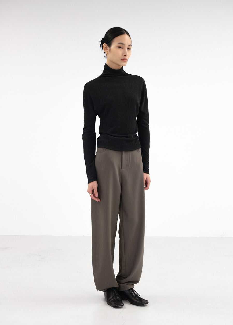 by DOE - GENDER FREE Piled Cuff Slacks