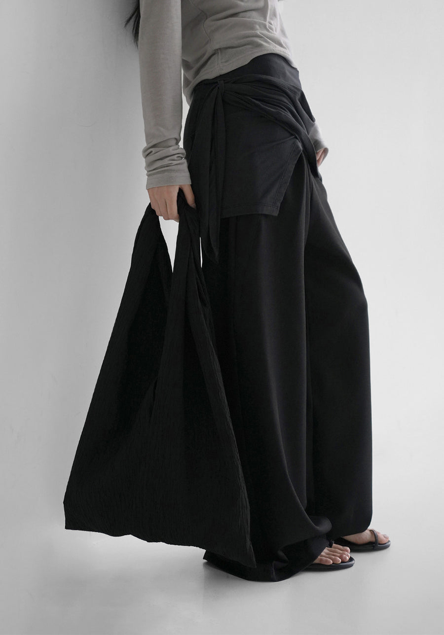Pleat Knot shoulder bag