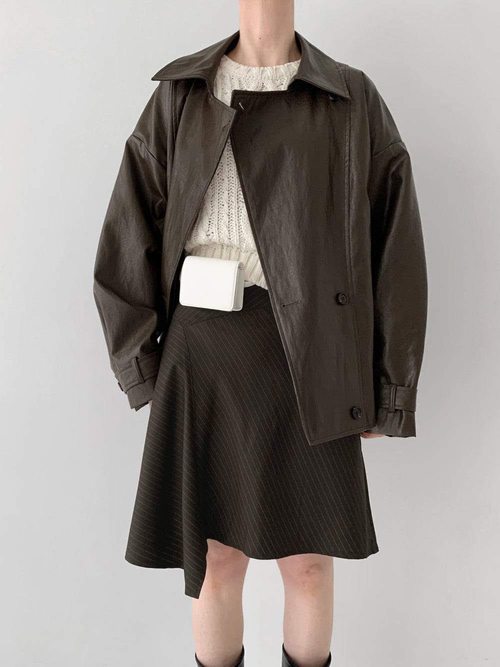 Belt Leather Jacket