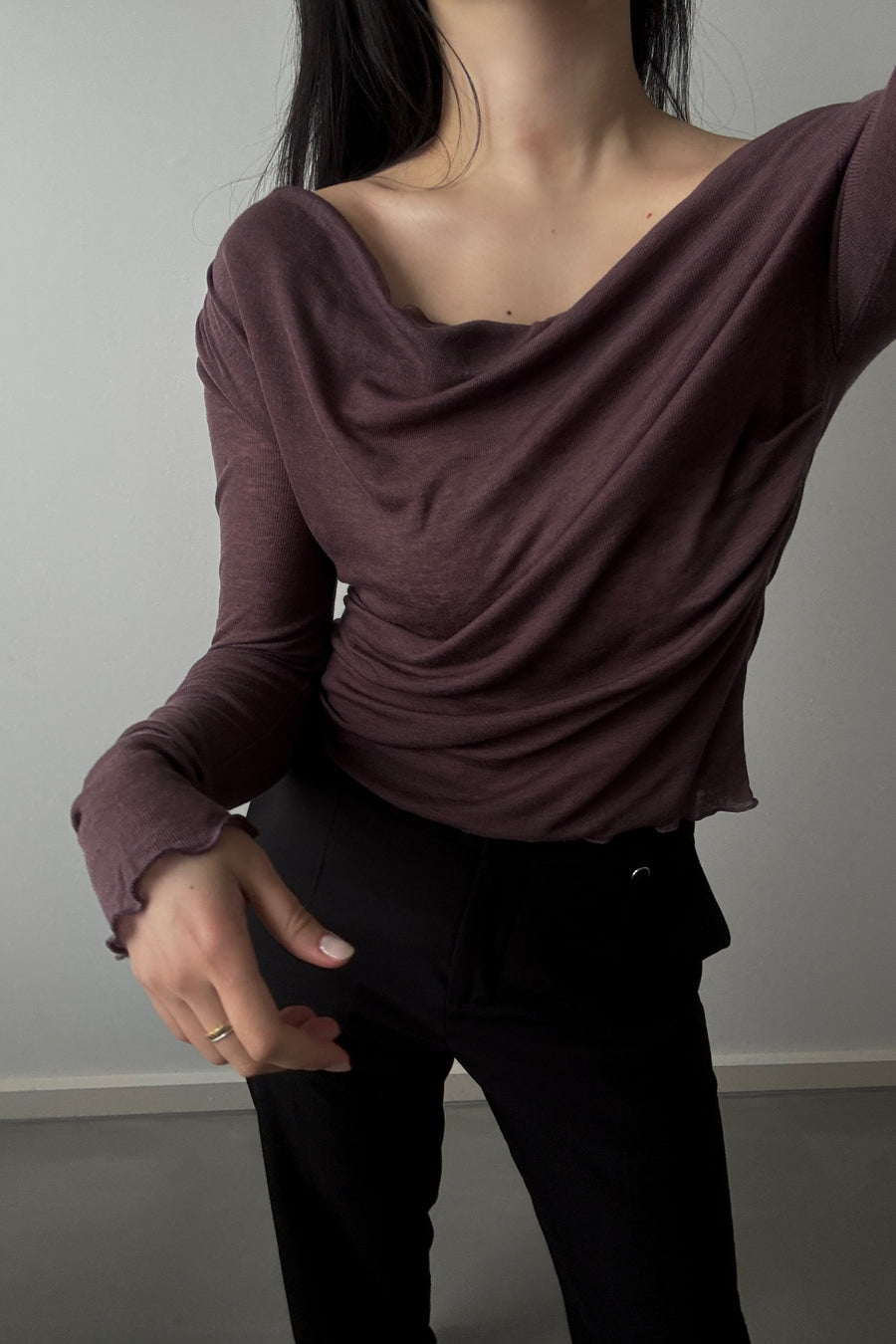Sophisticated Off Shoulder Top (PREORDER)