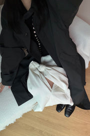 Pleat Knot shoulder bag