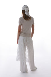 by DOE - Lace Embroidery Wrap Skirt (PREORDER)