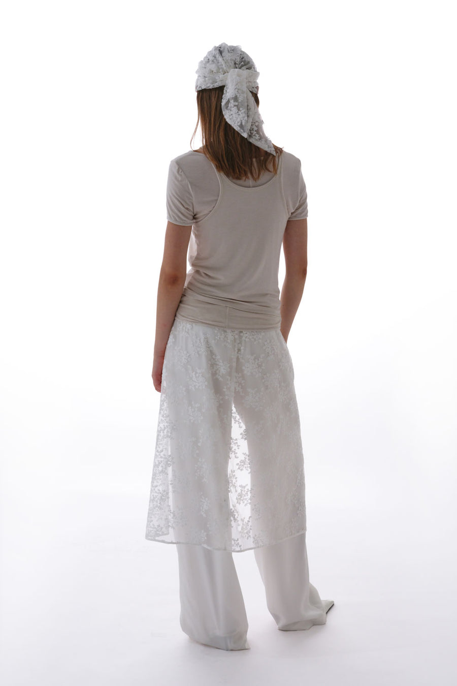 by DOE - Lace Embroidery Wrap Skirt (PREORDER)