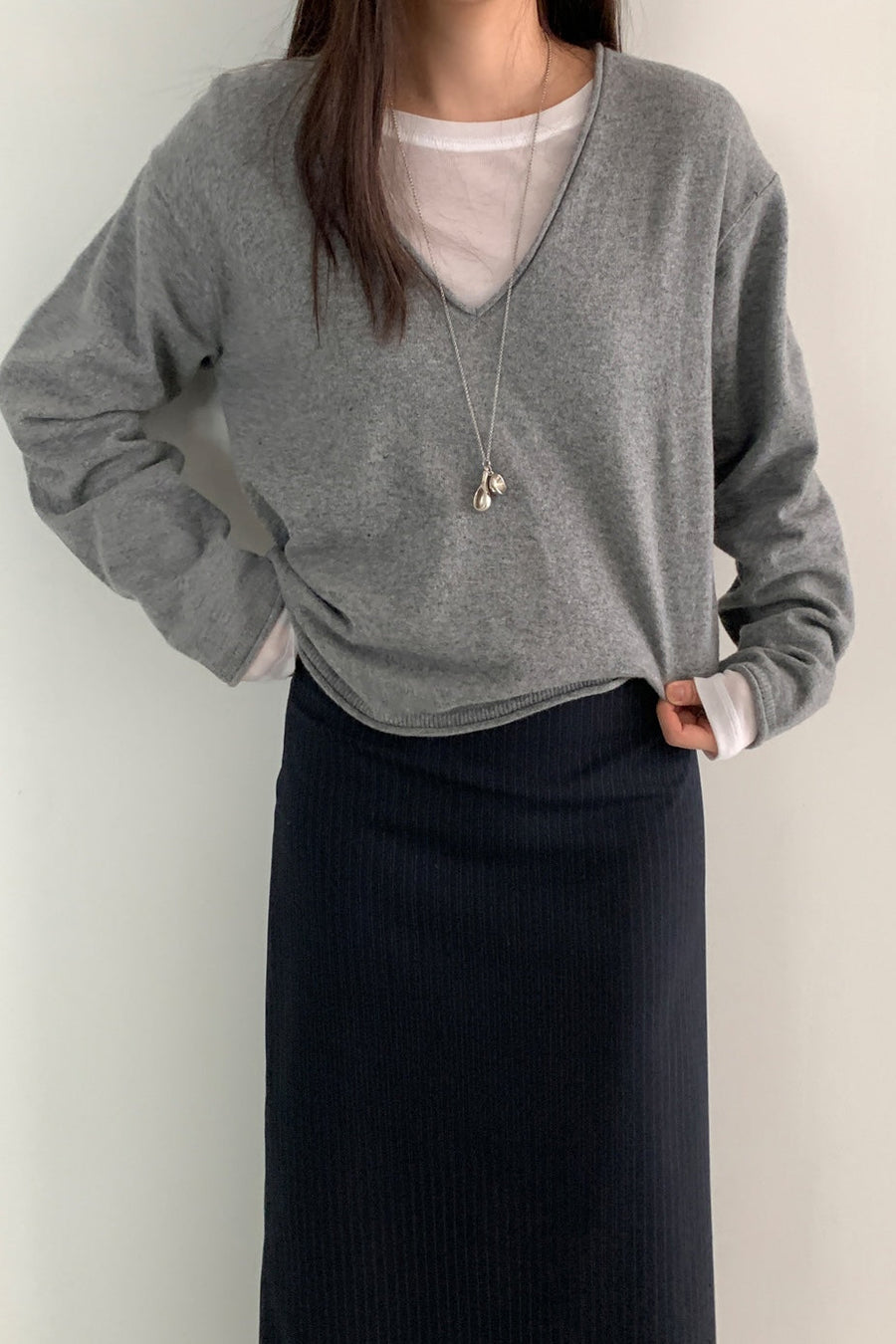 Mog Light Layer Knit