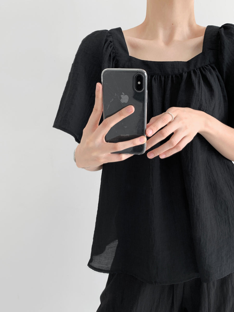 Squareneck Blouse (PREORDER)