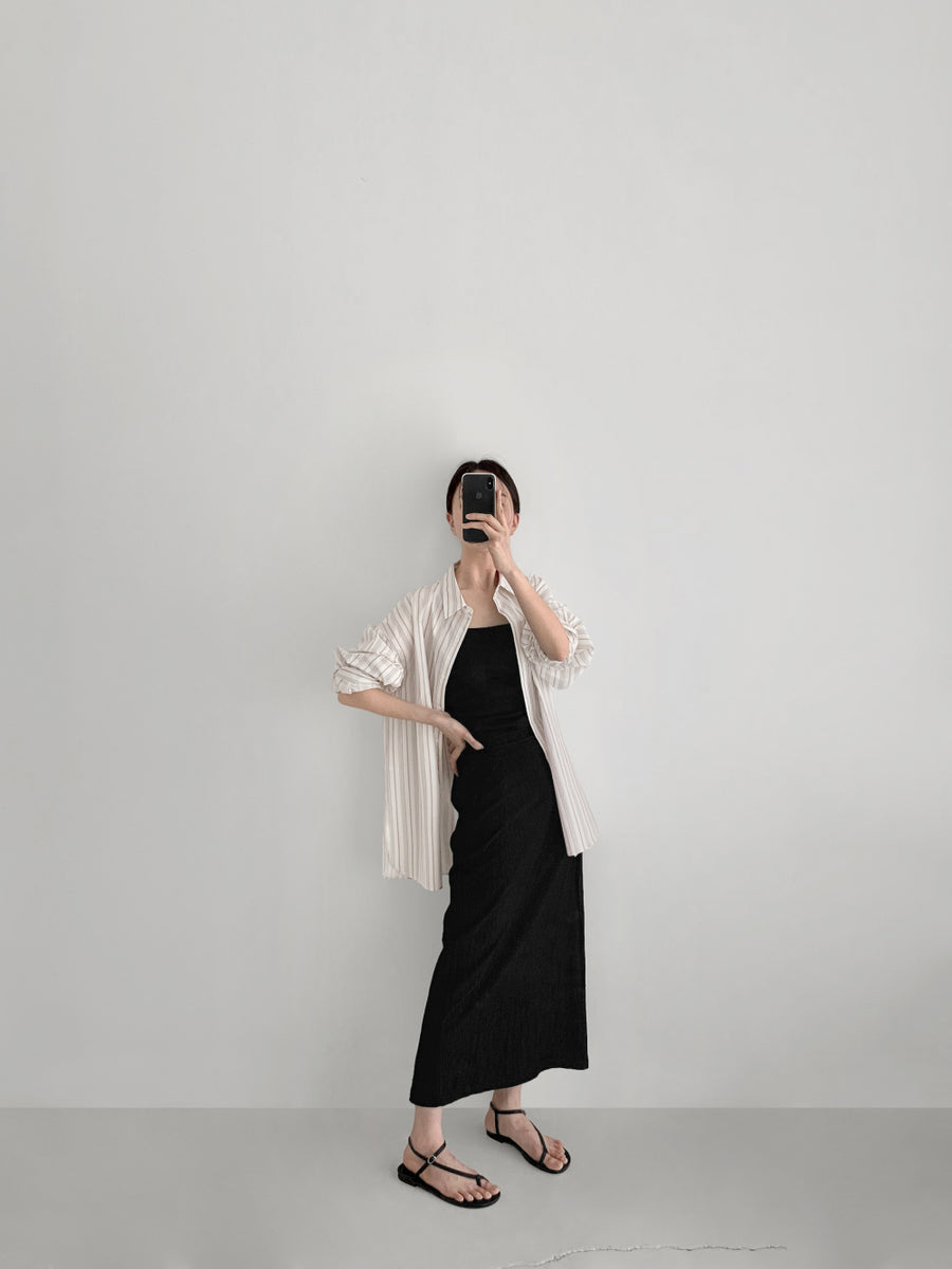 Textured Came Skirt