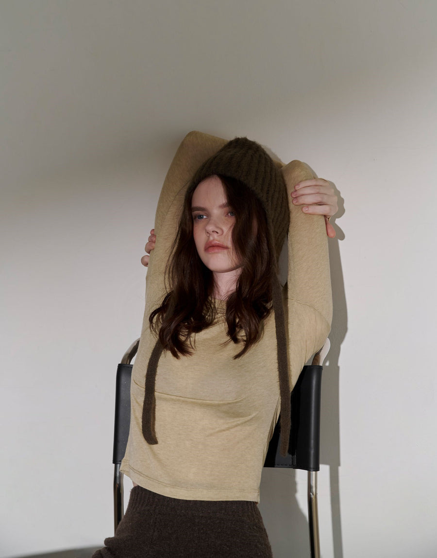 Elastic Wool Tee