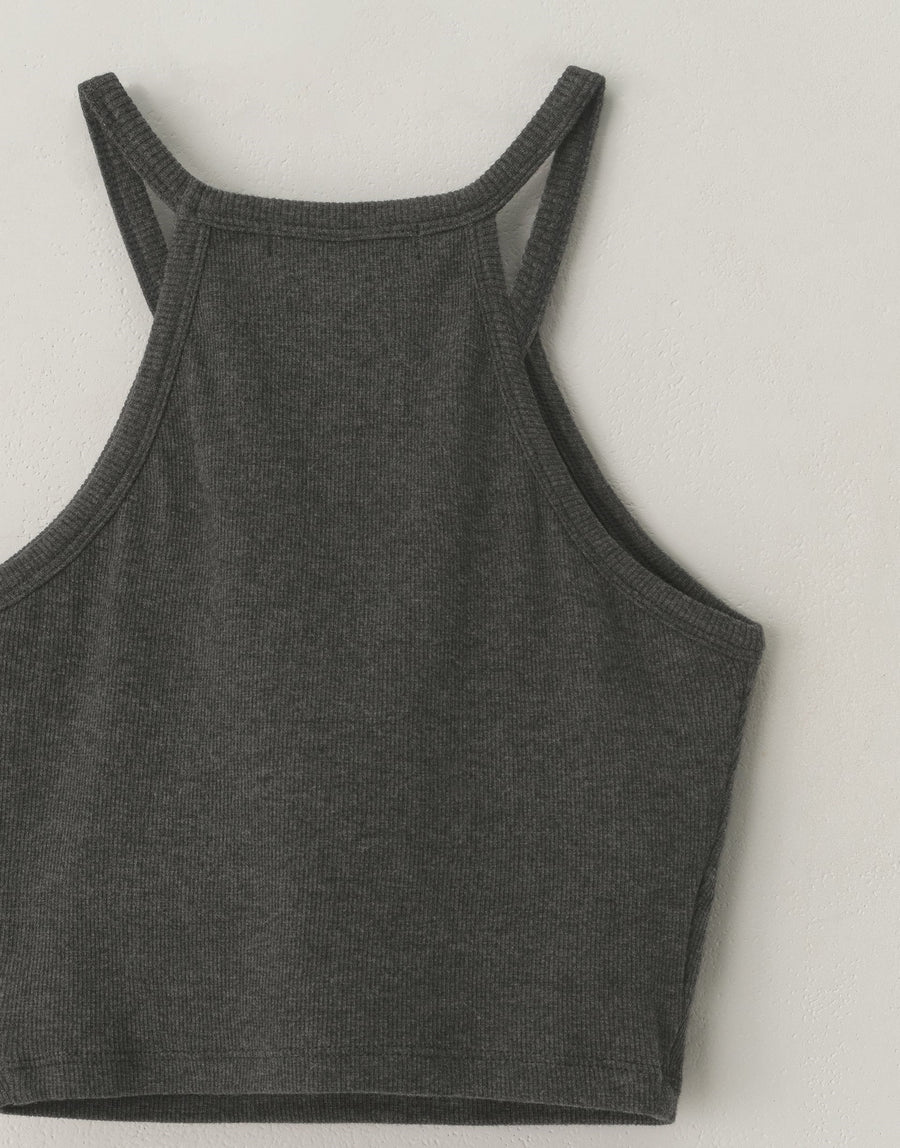 Shoulder Cut-out Bra Cami Top
