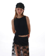 by DOE - Lace Embroidery Wrap Skirt (PREORDER)