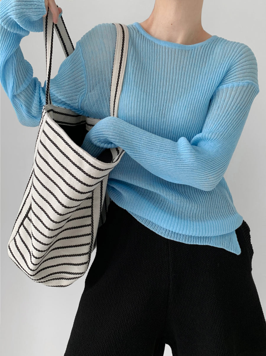 Stripe Picnic Tote
