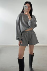 Retro Washed Sweat Set