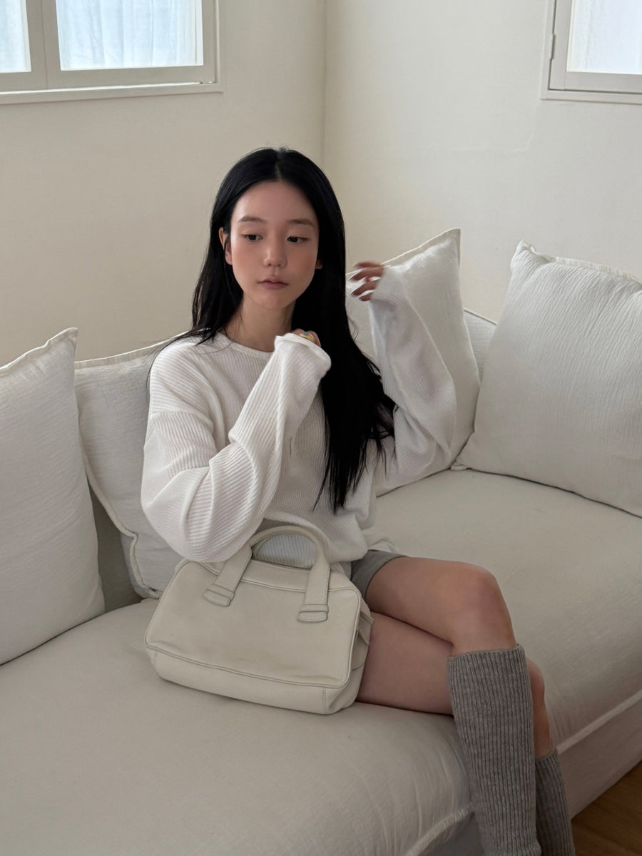Heigle Waffle Button Top (PREORDER)