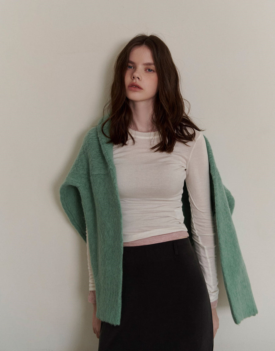 Elastic Wool Tee
