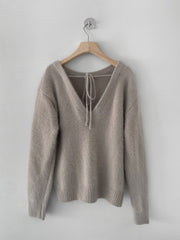 Angora Back Knit