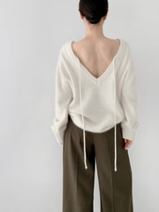 Angora Back Knit