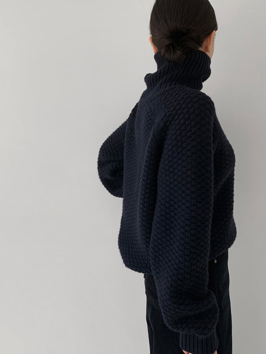Joy Wool Cashmere Turtleneck