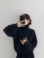 Joy Wool Cashmere Turtleneck