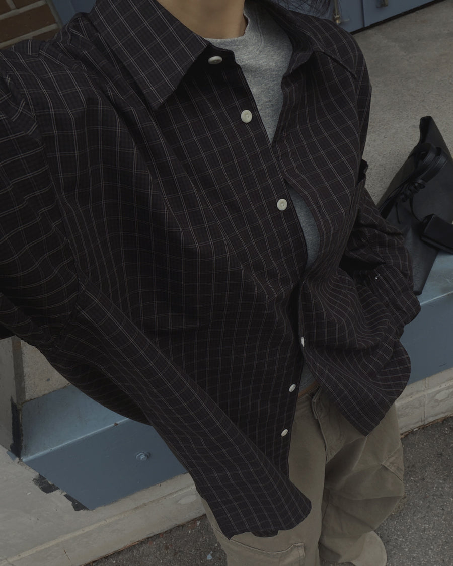 Slowly Check Shirt
