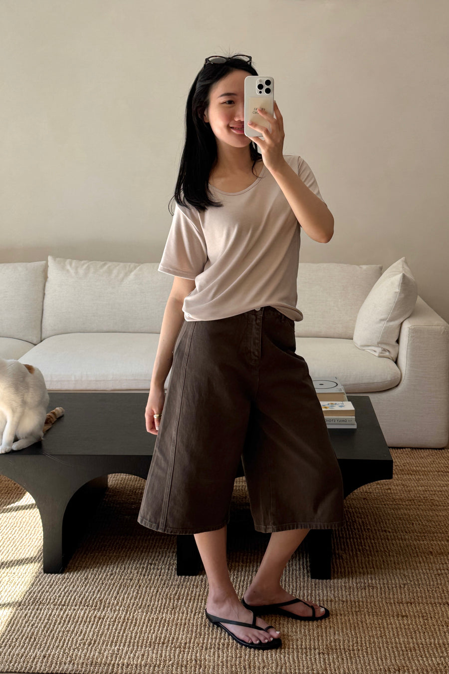 Bermuda Denim Shorts