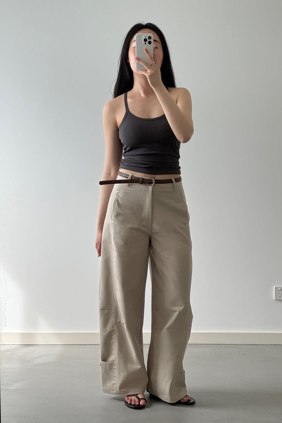 Belted Cup Slacks (PREORDER)