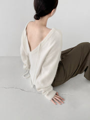 Angora Back Knit