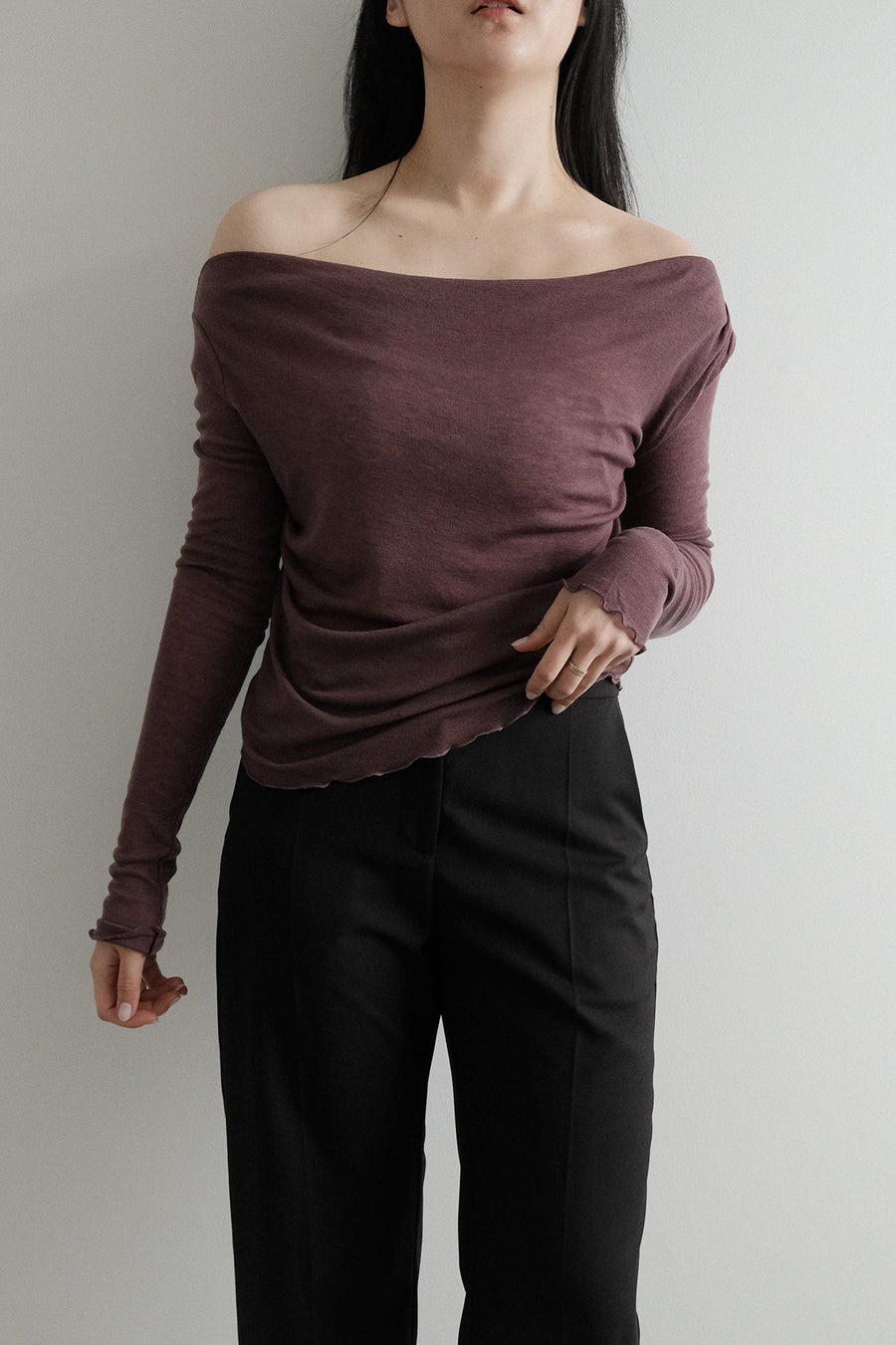 Sophisticated Off Shoulder Top (PREORDER)